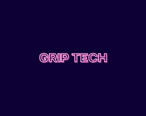 Glitch Tech Business logo design