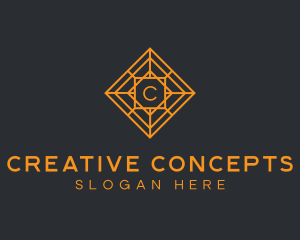 Diamond Creative Agency  logo design