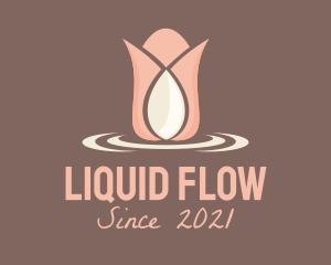 Rose Scented Oil  logo design