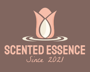 Rose Scented Oil  logo design