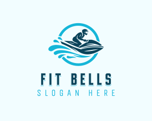 Jet Ski Fitness Sports logo design