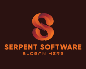 Modern Gradient Letter S logo design