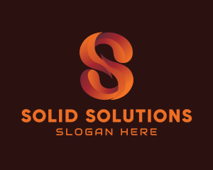 Modern Gradient Letter S logo design