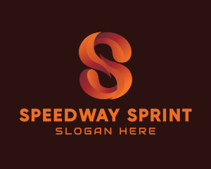 Modern Gradient Letter S logo design