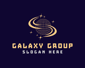 Galaxy Planet Orbit logo
