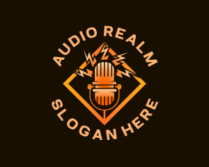 Radio Recording Microphone logo