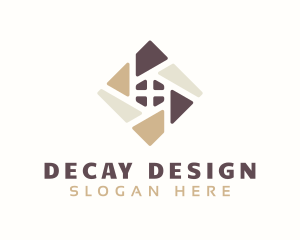 Tiling Interior Design logo design