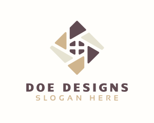 Tiling Interior Design logo design