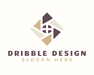 Tiling Interior Design logo design