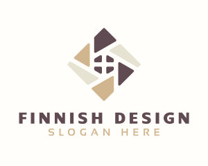 Tiling Interior Design logo design