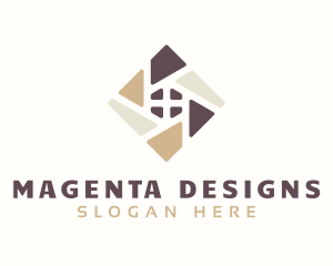 Tiling Interior Design logo design