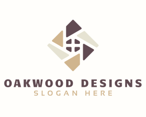 Tiling Interior Design logo design