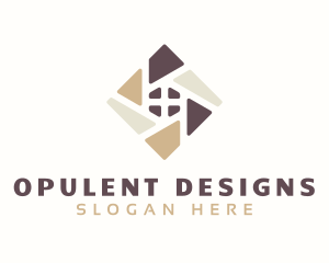 Tiling Interior Design logo design