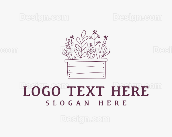 Plant Backyard Gardener Logo