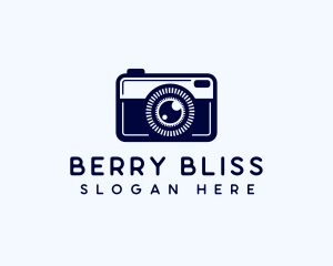 Camera Imaging Lens logo design