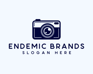 Camera Imaging Lens logo design