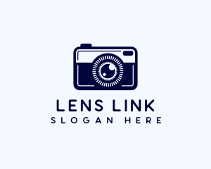 Camera Imaging Lens logo design