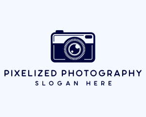 Camera Imaging Lens logo design