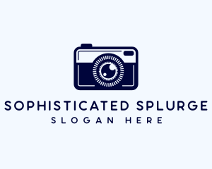 Camera Imaging Lens logo design