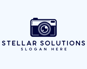 Camera Imaging Lens logo design