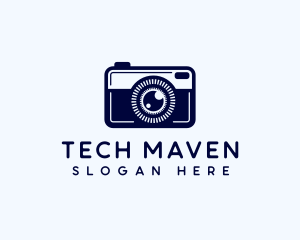 Camera Imaging Lens logo design