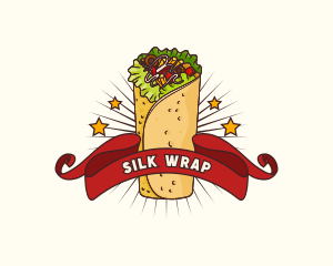 Burrito Wrap Restaurant logo design