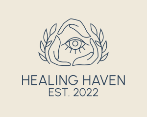 Spiritual Healing Eye logo design