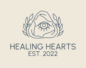 Spiritual Healing Eye logo design