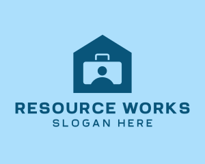 Briefcase Home Business Work logo