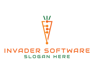 Carrot Circuit Software  logo design