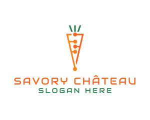 Carrot Circuit Software  logo design