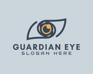 Eye Surveillance Security logo design