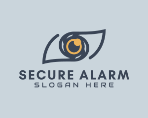 Eye Surveillance Security logo design