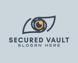 Eye Surveillance Security logo design