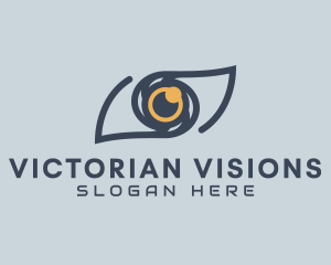 Eye Surveillance Security logo design