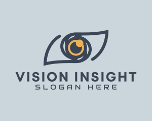 Eye Surveillance Security logo design