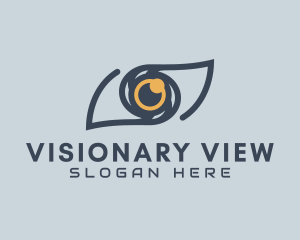 Eye Surveillance Security logo design