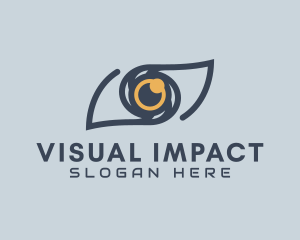 Eye Surveillance Security logo design