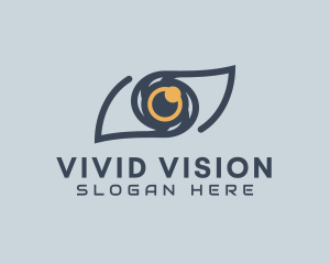 Eye Surveillance Security logo design