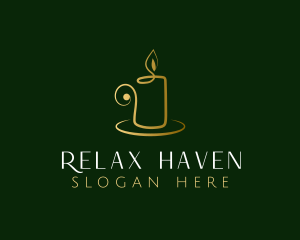 Candle Home Decor Wax logo design