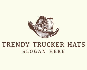 Cowboy Hat Rodeo logo design