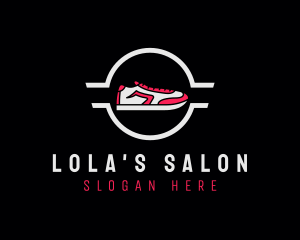 Sneaker Salon Signage logo design