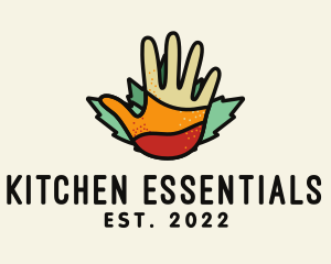 Organic Hand Spices logo design