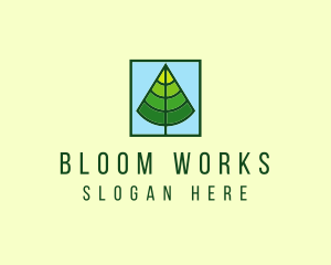 Nature Forest Tree logo design