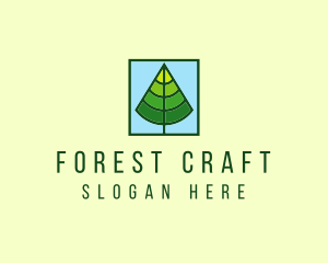 Nature Forest Tree logo design