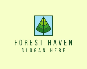 Nature Forest Tree logo design