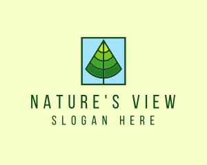 Nature Forest Tree logo design