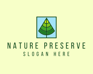 Nature Forest Tree logo design