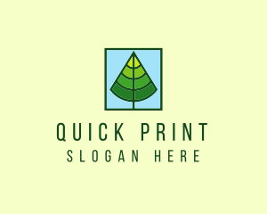 Nature Forest Tree logo design