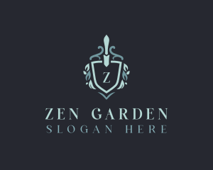 Landscaping Trowel Gardening logo design